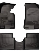 Husky Liners WeatherBeater Floor Liners Black for 14-15 Hyundai Tucson Front & 2nd Row                                     - 99831 - Image 3