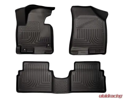 Husky Liners WeatherBeater Floor Liners Black for 14-15 Hyundai Tucson Front & 2nd Row - 99831