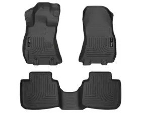 Husky Liners WeatherBeater Floor Liners Black Front & 2nd Row 13-14 Subaru Legacy/Outback