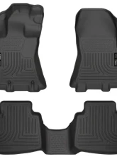Husky Liners WeatherBeater Floor Liners Black Front & 2nd Row 13-14 Subaru Legacy/Outback                                     - 99841 - Image 3