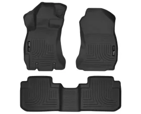 Husky Liners WeatherBeater Black Floor Liners for 14-15 Subaru Forester