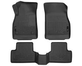 Husky Liners Front & 2nd Row WeatherBeater Floor Liners for 11-15 Buick Regal, Black