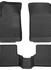 Husky Liners Front & 2nd Row WeatherBeater Floor Liners for 11-15 Buick Regal, Black                                     - 98151 - Image 3