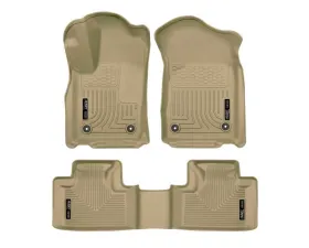 Husky Liners WeatherBeater Floor Liners Tan for 2016 Durango/Grand Cherokee
