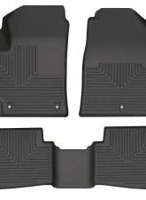 Husky Liners Front & 2nd Seat Weatherbeater Floor Liners Black Kia Seltos 2021-2024                                     - 95801 - Image 6