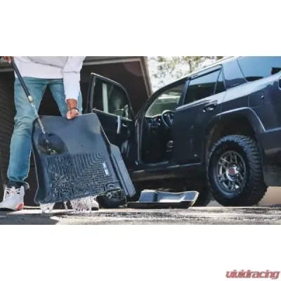Husky Liners Front & 2nd Seat Weatherbeater Floor Liners Black Kia Seltos 2021-2024 - 95801