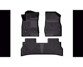 Husky Liners 3pc Weatherbeater Floor Liners for 2024 Chevrolet Trax, Black