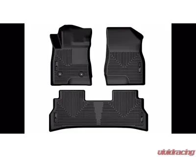 Husky Liners 3pc Weatherbeater Floor Liners for 2024 Chevrolet Trax, Black - 99261