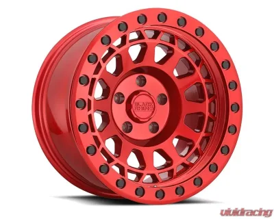 Black Rhino Primm Wheel 17x9 5x127 | 5x5 -18mm Candy Red w/Black Bolts - 1790PRM-85127R71