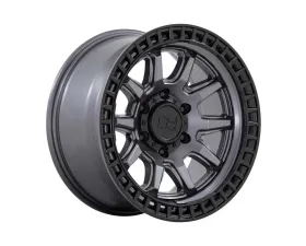 Black Rhino Calico Wheel 20x9 5x5.0 0mm Matte Gunmetal w/Matte Black Lip
