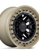 Black Rhino Alpha Wheel 17x9 5x127 | 5x5 0mm Matte Black w/Sand Lip                                     - BR008MD17905000 - Image 2