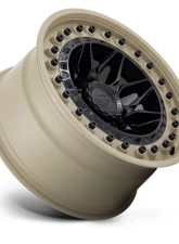 Black Rhino Alpha Wheel 17x9 5x127 | 5x5 0mm Matte Black w/Sand Lip                                     - BR008MD17905000 - Image 3