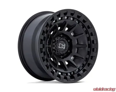 Black Rhino Barrage Wheel 17x8.5 6x139.7 -10mm Matte Black - BR009MX17856810N