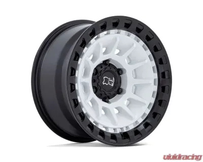 Black Rhino Barrage Wheel 17x8.5 5x127 | 5x5 -10mm Gloss White On Matte Black - BR009WM17855010N
