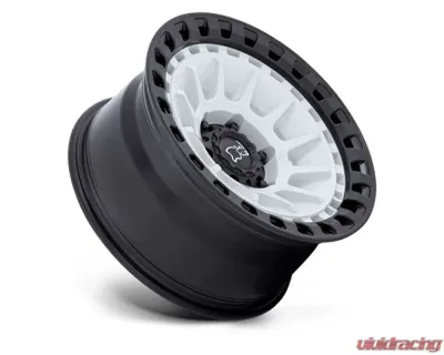 Black Rhino Barrage Wheel 17x8.5 5x127 | 5x5 -10mm Gloss White On Matte Black - BR009WM17855010N