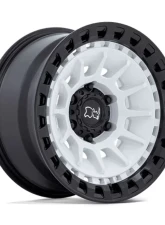 Black Rhino Barrage Wheel 17x8.5 6x139.7 -10mm Gloss White On Matte Black                                     - BR009WM17856810N - Image 2