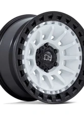 Black Rhino Barrage Wheel 18x9 5x127 | 5x5 0mm Gloss White On Matte Black                                     - BR009WM18905000 - Image 3
