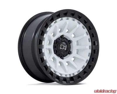 Black Rhino Barrage Wheel 18x9 6x139.7 0mm Gloss White On Matte Black - BR009WM18906800