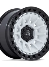 Black Rhino Barrage Wheel 18x9 6x139.7 0mm Gloss White On Matte Black                                     - BR009WM18906800 - Image 2