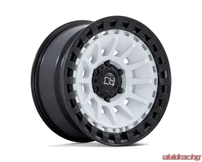 Black Rhino Barrage Wheel 18x9 6x139.7 0mm Gloss White On Matte Black - BR009WM18906800