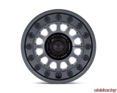 Black Rhino BR012 Outback Wheel 18x8.5 5x127 0mm Matte Gunmetal - BR012AX18855000