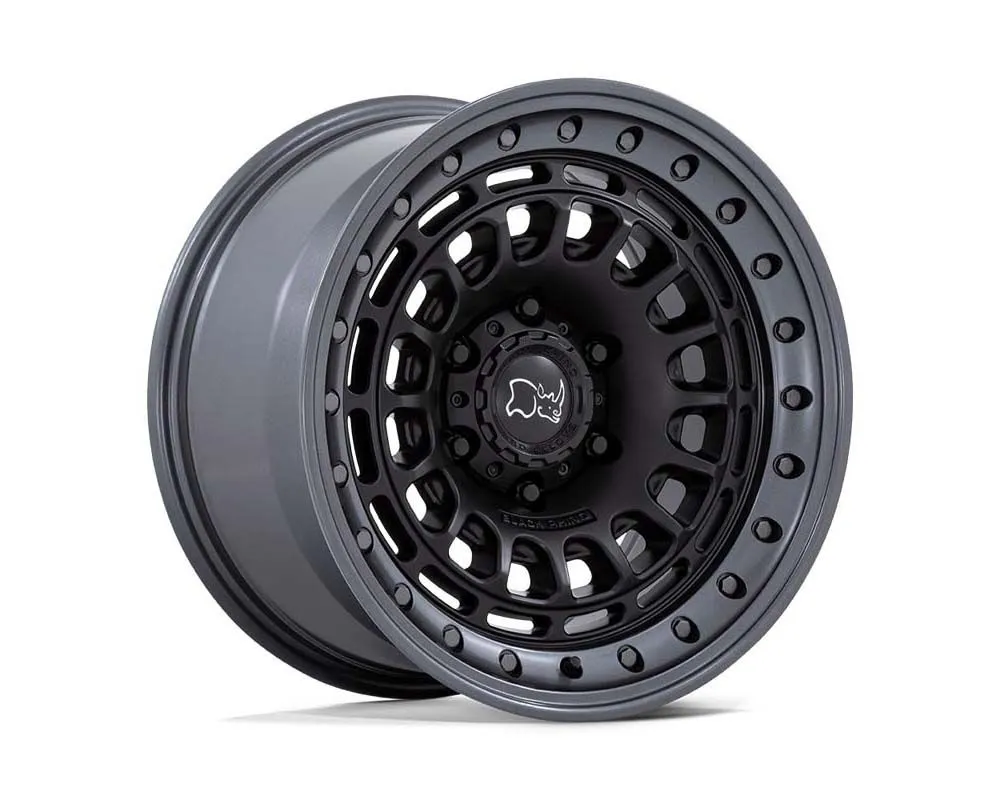 Black Rhino BR014 Sahara 17x9 Wheel 6x139.7 -12mm Matte Black