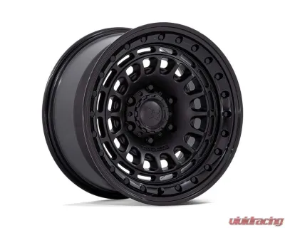 Black Rhino BR014 Sahara Wheel 17x9 5x127 0mm Matte Black w/Gloss Black Lip - BR014MB17905000