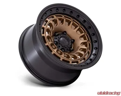 Black Rhino BR014 Sahara Wheel 17x9 6x139.7 -12mm Matte Bronze w/Gloss Black Lip - BR014ZB17906812N