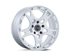 Black Rhino Klaue Wheel 18x8 5x130 20mm Silver