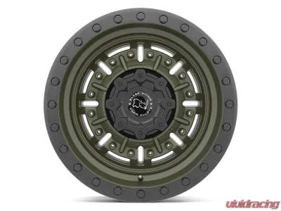 Black Rhino Abrams Wheel 17x8.5 6x5.5 +0mm Olive Drab Green - 1785ABR006140N12