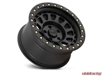 Black Rhino Primm Beadlock Wheel 17x8.5  6x139.7 0mm Matte Black w/Black Bolts - 1785PRM006140M12