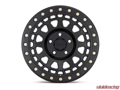 Black Rhino Primm Beadlock Wheel 17x8.5  6x139.7 0mm Matte Black w/Black Bolts - 1785PRM006140M12