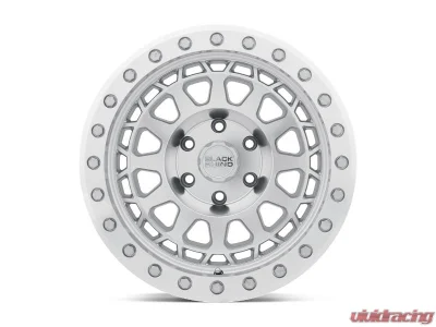 Black Rhino Primm Wheel 17x9  8x165.1 0mm Silver w/Mirror Face & Lip Edge - 1790PRM008165S22