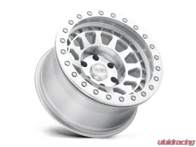 Black Rhino Primm Wheel 18x9.5  8x165.1 0mm Silver w/Mirror Face & Lip Edge - 1895PRM008165S22