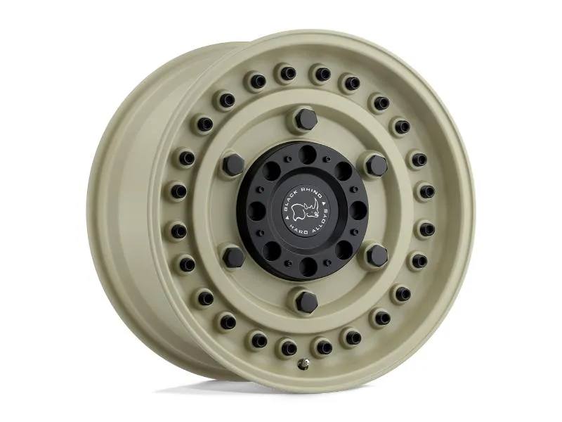 1795AXL066140M12 Black Rhino Axle Matte Black Wheels