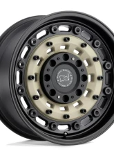 Black Rhino Arsenal Wheel 17x8 5x4.5/5.0 30mm Sand On Black                                     - 1780ARS300054D72 - Image 12
