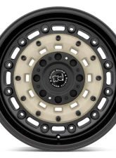 Black Rhino Arsenal Wheel 17x8 5x4.5/5.0 30mm Sand On Black                                     - 1780ARS300054D72 - Image 3