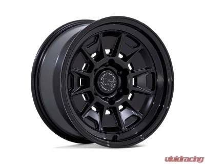 Black Rhino BR021 Mondo Wheel 18x9 6X139.7 12 Matte Black w/Gloss Black Lip - BR021MB18906812