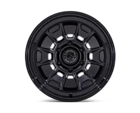 Black Rhino BR021 Mondo Wheel 17x8.5 6X139.7 -10 Matte Black w/Gloss Black Lip