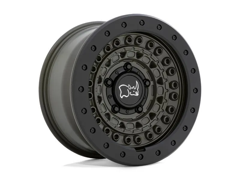 Black Rhino Barricade Wheel 18x9 5x150 +10mm Olive Dab Green Black Rhino Barricade Wheel 18x9 5x150 +10mm Olive Dab Green