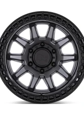 Black Rhino Calico Wheel 17x8.5 5x127 | 5x5 34mm Matte Gunmetal w/Matte Black Lip                                     - BR001AB17855034 - Image 3