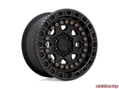 Black Rhino Carbine Wheel 20x9 6x120 +10mm Matte Black w/Mach Tint Ring - 2090CBN106120M67