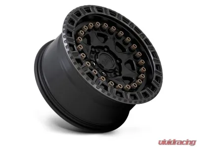 Black Rhino Carbine Wheel 20x9 6x120 +10mm Matte Black w/Mach Tint Ring - 2090CBN106120M67