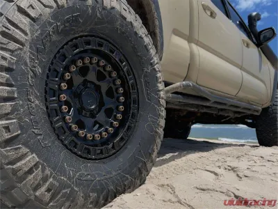 Black Rhino Carbine Wheel 20x9 6x120 +10mm Matte Black w/Mach Tint Ring - 2090CBN106120M67