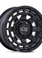 Black Rhino Chamber UTV Wheel 15x7 4x110 10mm Matte Black                                     - BU002MX15704010 - Image 6