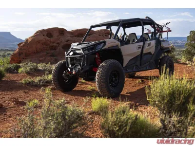 Black Rhino Chamber UTV Wheel 15x7 4x110 10mm Matte Black - BU002MX15704010