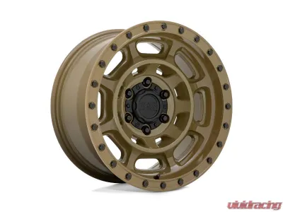 Black Rhino Convoy Wheel 17x8.5 5x127 | 5x5 -18mm Gator Green - 1785CNV-85127N71