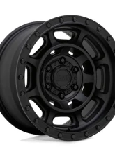 Black Rhino Convoy Wheel 17x8.5 6x5.5 -10mm Matte Black                                     - 1785CNV-06140M12 - Image 6