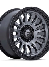 FUEL FC857 Rincon Wheel 20x10 8x180 -18mm Matte Gunmetal With Black Lip                                     - FC857AB20108818N - Image 3