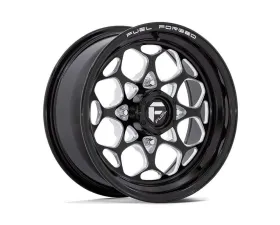 FUEL FV400 Scepter UTV Wheel 15x7 4x137 10mm Gloss Black Milled